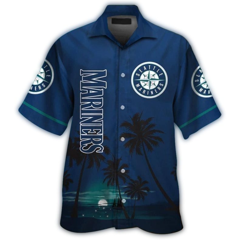 Seattle Mariners Coconut Beach Hawaiian Shirt 1