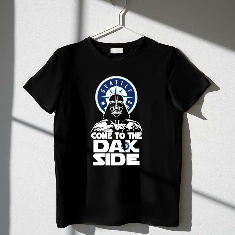 Seattle Mariners Come to the Dark Side with Darth Vader T Shirt t shirt 1 1