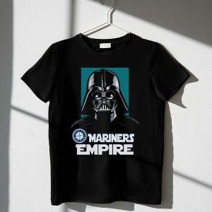 Seattle Mariners Darth Vader Empire Graphic T-Shirt For Fans