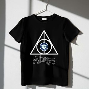 Seattle Mariners Deathly Hallows Graphic T-Shirt For Fans