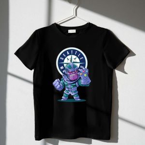 Seattle Mariners Thanos Character Crossover T-Shirt For Fans