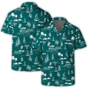 Seattle Mariners Hawaiian Shirt - Island Vibes Tropical Style