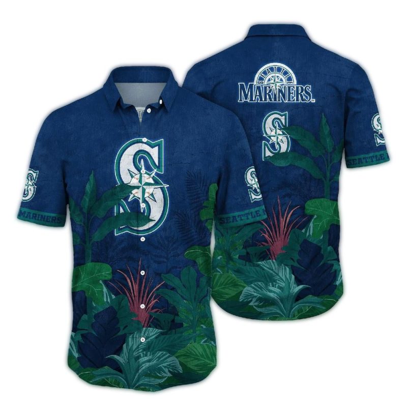 Seattle Mariners Landscape Hawaiian Shirt 1