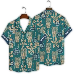 Seattle Mariners Paradise Wave Hawaiian Shirt For Summer Style