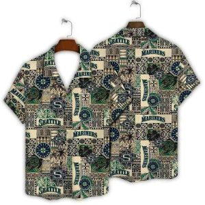 Seattle Mariners Symbol Hawaiian Shirt With Unique Pattern Design