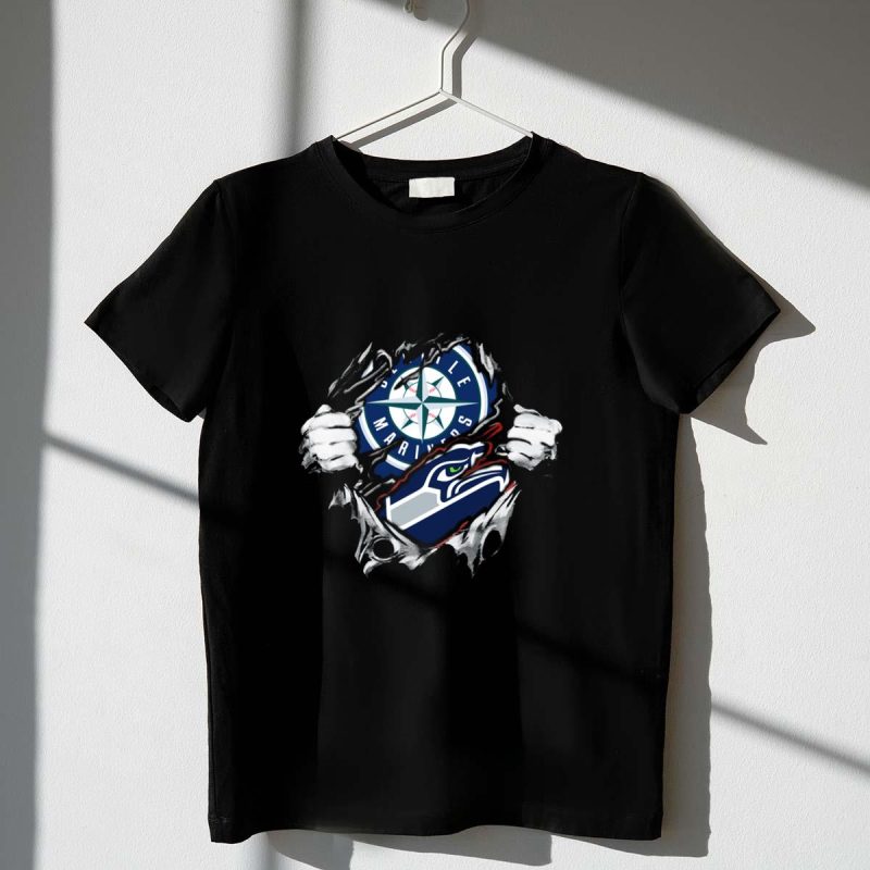Seattle Mariners Seahawks T Shirt t shirt 1 1