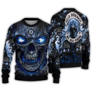 Seattle Mariners Skull Intensity Ugly Christmas Sweater For Fans