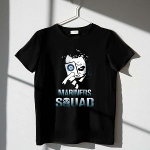 Seattle Mariners Squad Joker Card Graphic T-Shirt For Fans