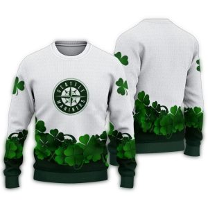 Seattle Mariners St Patrick'S Day Ugly Sweater For Fans