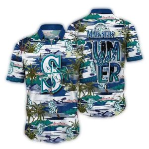 Seattle Mariners Hawaiian Shirt - Summer Vibes For Fans