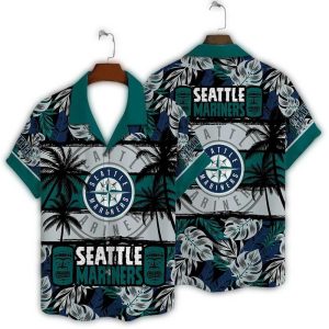 Seattle Mariners Sunset Shores Hawaiian Shirt For Casual Summer Style