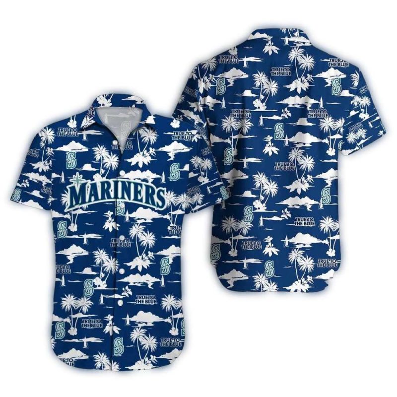 Seattle Mariners Surfside Vibes Hawaiian Shirt 1
