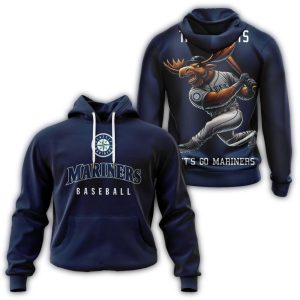 Seattle Mariners The Tridents Lets Go Mariners All Over Print Hoodie