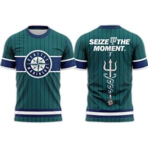 Seize The Moment Mariners All Over Print T Shirt