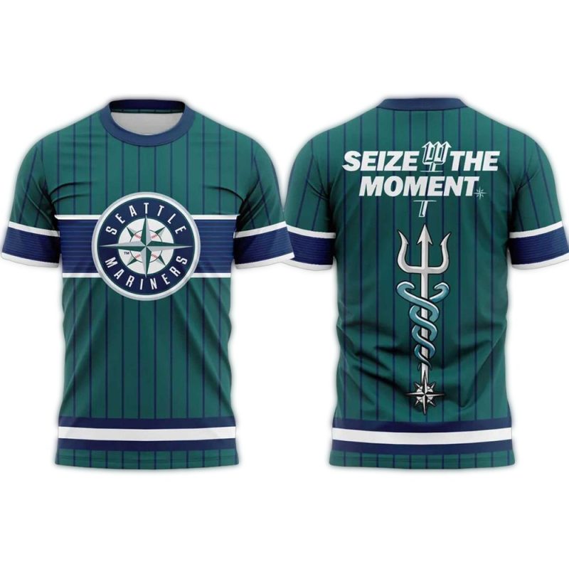 Seize The Moment Mariners AOP T Shirt 1