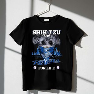Shih Tzu Kansas City Royals Fan T-Shirt - Perfect For Dog Lovers!