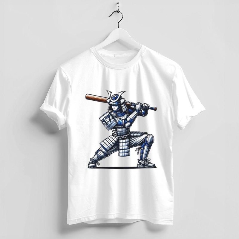 Shohei Ohtani Samurai Baseball T-Shirt | LA Dodgers Fan Apparel - Image 4