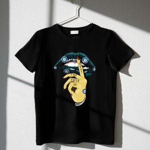 Glitter Lip Seattle Mariners Fan T-Shirt - Shut The F Up Design