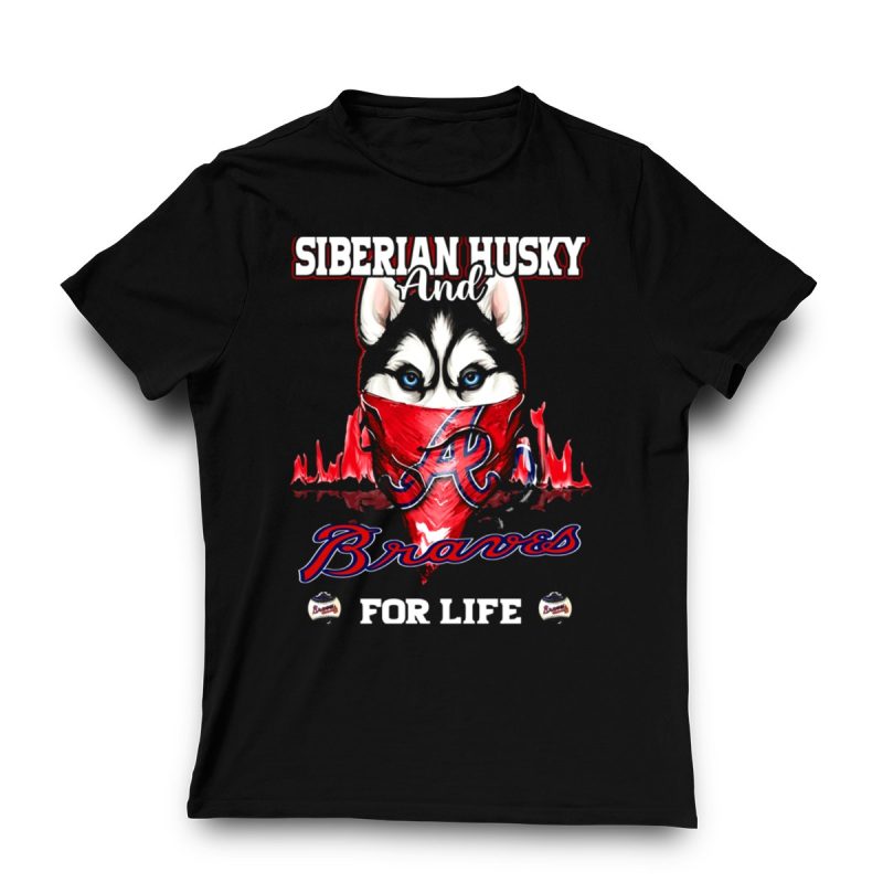 Siberian Husky Braves For Life T-Shirt - Perfect Gift For Dog Lovers - Image 3