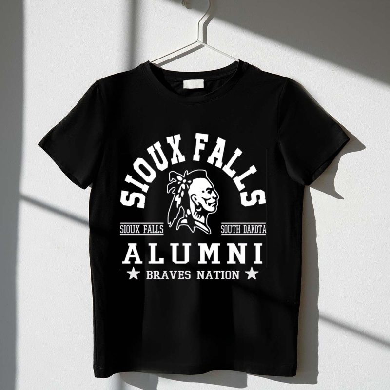 Sioux Falls South Dakota Braves Nation Alumni T-Shirt - Celebrate Your Pride!