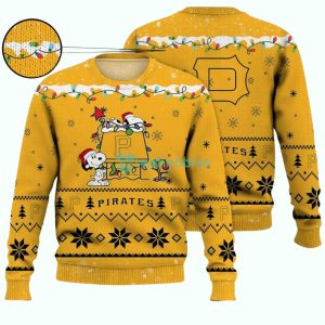 Snoopy Christmas Pirates Ugly Sweater