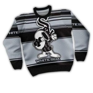 Snoopy Dabbing Chicago White Sox Christmas Ugly Sweater