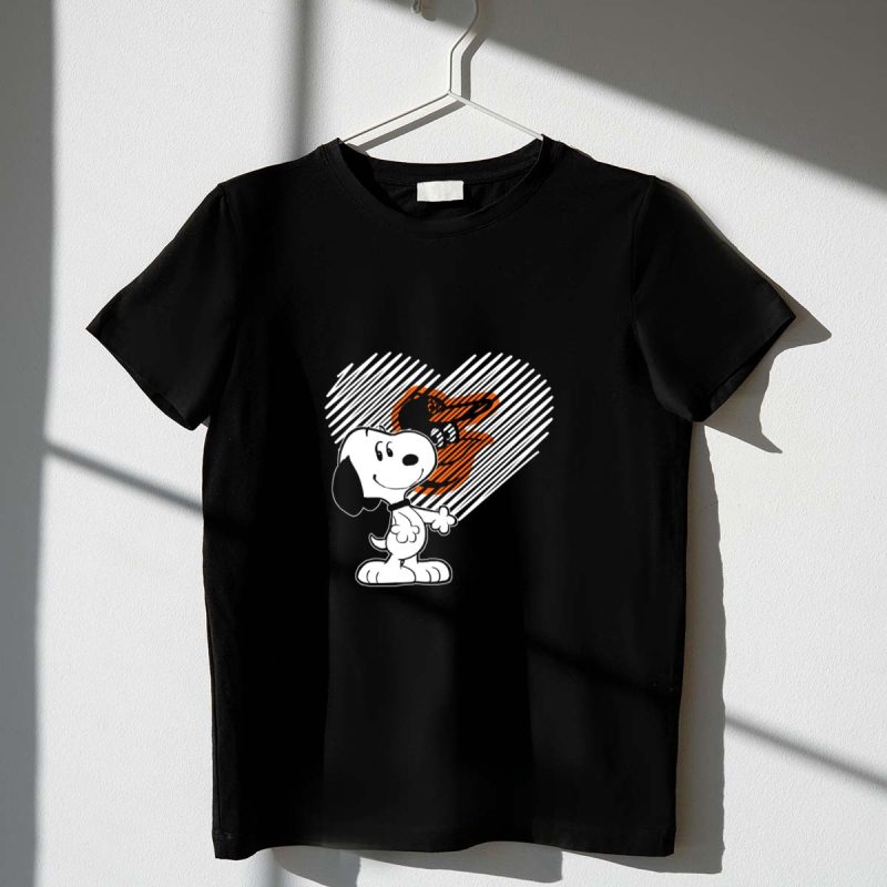 Snoopy Heart Baltimore Orioles Fan T Shirt t shirt 1 1