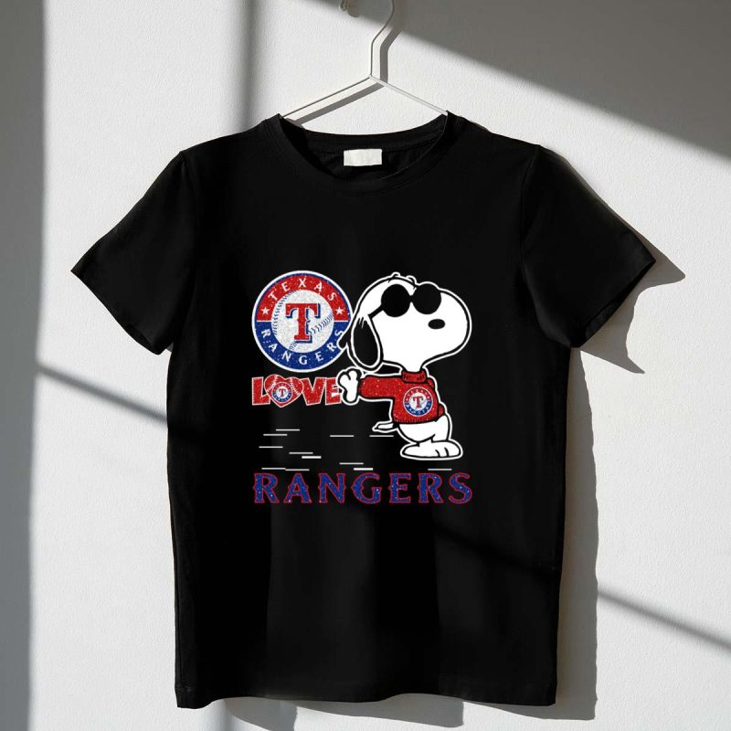 Snoopy Love Texas Rangers %ED%8C%AC%ED%8B%B0%EC%85%94%EC%B8%A0 T Shirt t shirt 1 1