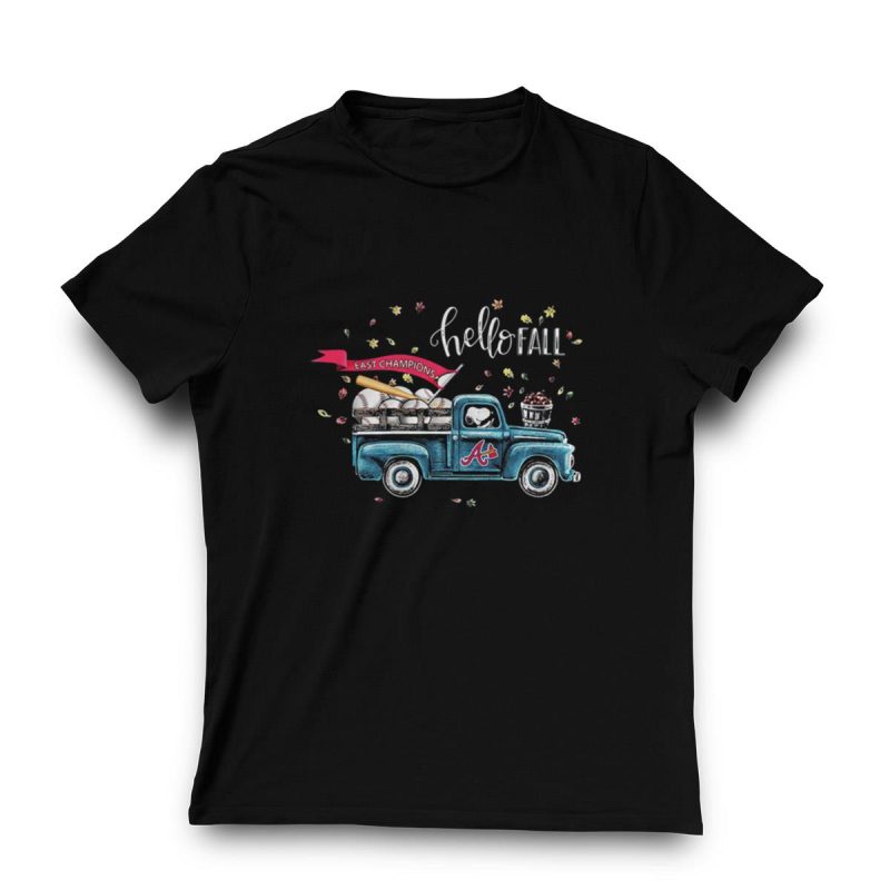 Snoopy Atlanta Braves Hello Fall T-Shirt For Cozy Autumn Style - Image 3