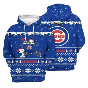 Snoopy merry christmas chicago cubs 3d hoodie 1.jpg