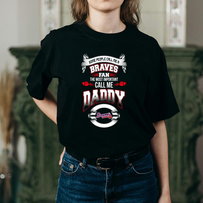 Braves Fan T-Shirt - 'Call Me Daddy' Graphic Tee For Sports Lovers - Image 2