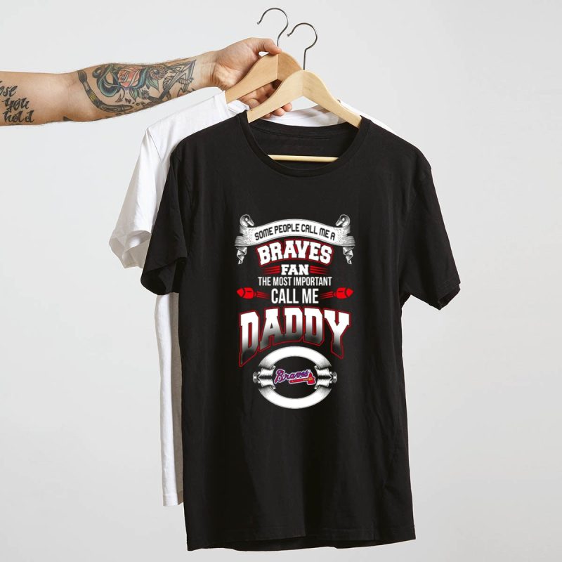 Braves Fan T-Shirt - 'Call Me Daddy' Graphic Tee For Sports Lovers - Image 4