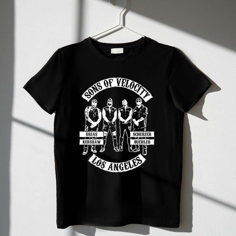 Sons Of Velocity Los Angeles Graphic T-Shirt for Men and Women