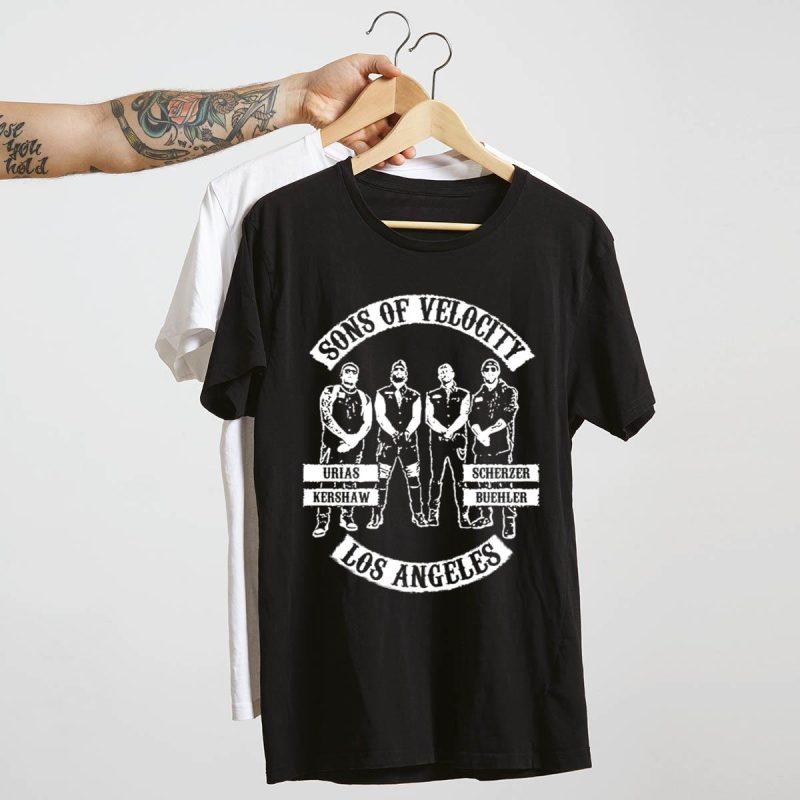 Sons Of Velocity Los Angeles Graphic T-Shirt for Men and Women - Image 4