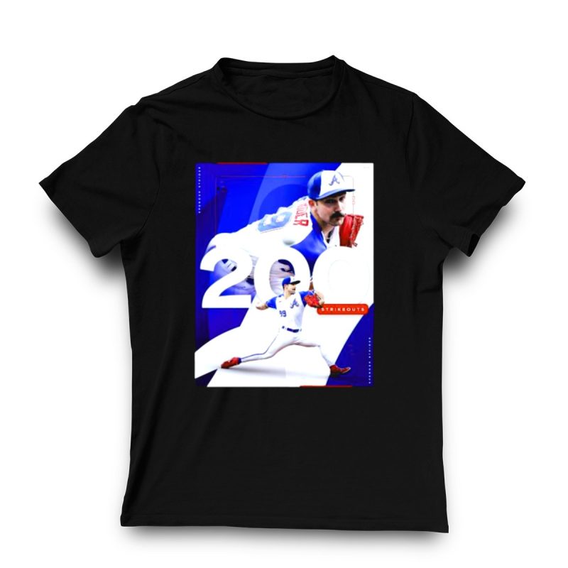 Spencer Strider 200 Strikeouts Milestone T-Shirt For Braves Fans - Image 3