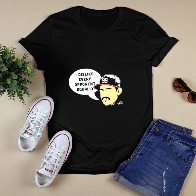Spencer Strider 99 Atlanta Braves I Dislike Every Opponent Equally T-Shirt - Image 5