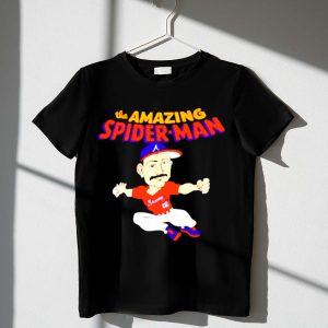 Spencer Strider Atlanta Braves Spider-Man Baseball Fusion T-Shirt