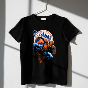 Spiderman New York Mets T-Shirt - Fun & Stylish Fan Apparel