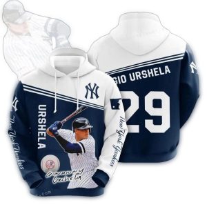Giovanny Urshela New York Yankees All-Over Print Hoodie For Fans