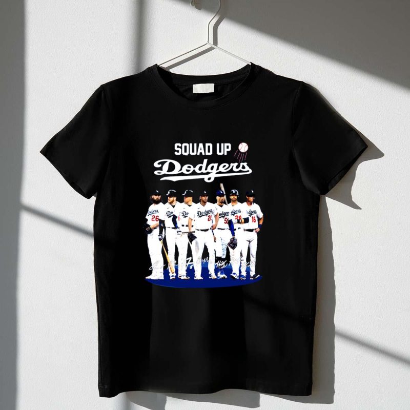Dodgers Team Signature T-Shirt - Squad Up Style for Fans