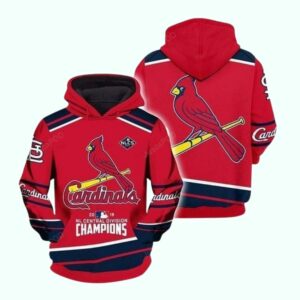 St Louis Cardinals 2019 NL Central Champs Graphic Hoodie – Unisex Sweatshirt