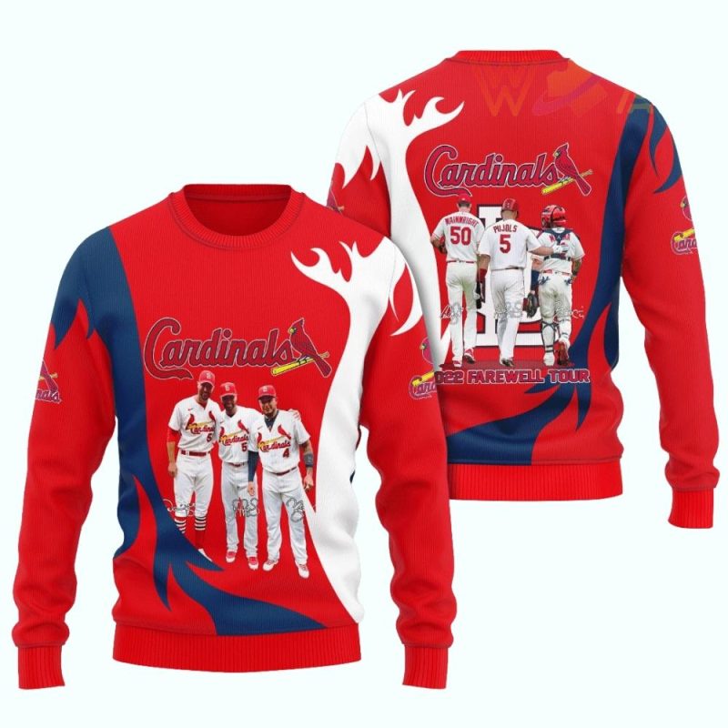 St Louis Cardinals 2022 Farewell Tour Ugly Sweater