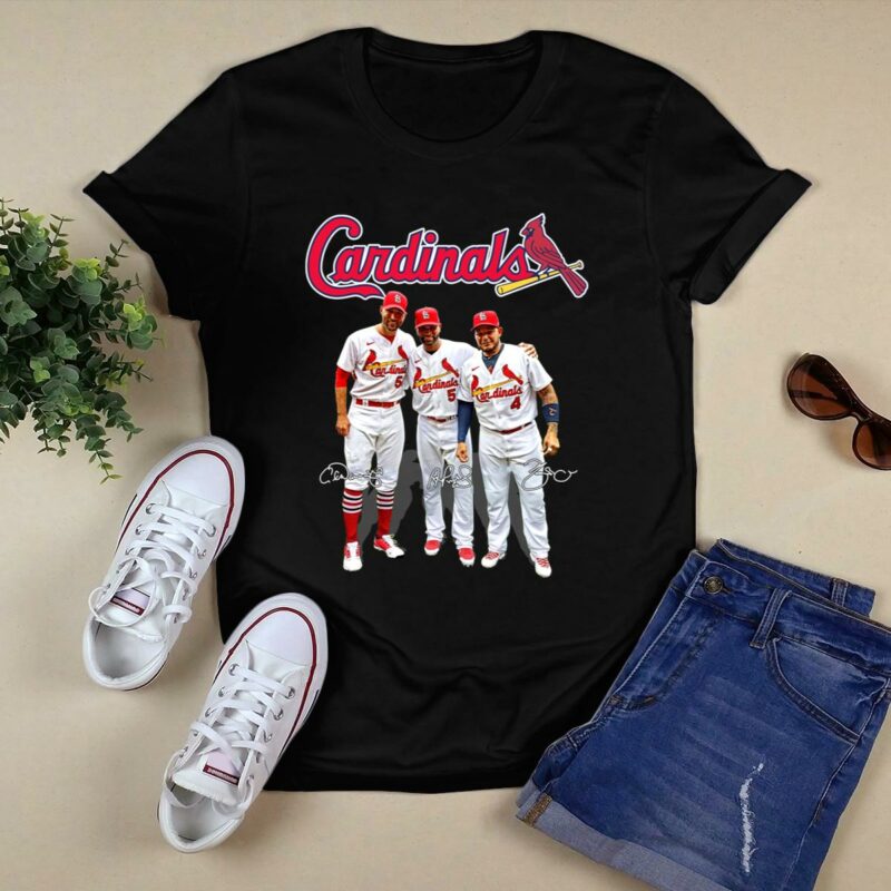 St. Louis Cardinals Adam Wainwright Pujols Molina Graphic T-Shirt - Unisex - Image 5