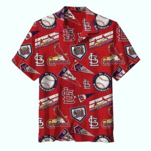 St Louis Cardinals All Star Graphic Hawaiian Shirt – Unisex Aloha Tee