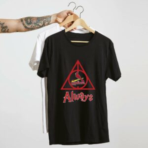 St. Louis Cardinals Harry Potter Deathly Hallows Graphic T-Shirt - Unisex Gift