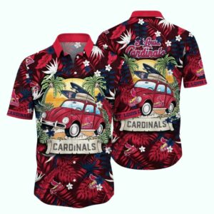 St. Louis Cardinals Tropical Hawaiian Shirt – Unisex Graphic Tee
