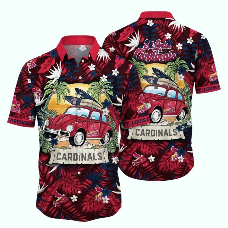 St. Louis Cardinals Tropical Hawaiian Shirt – Unisex Graphic Tee