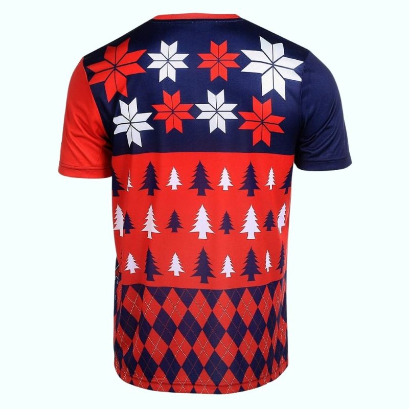 St Louis Cardinals Christmas All-Over Print T-Shirt for Holiday Cheer - Image 2