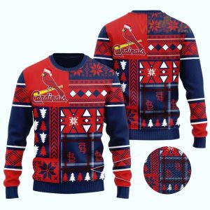 St Louis Cardinals Christmas Pattern Ugly Sweater