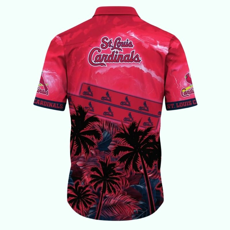 St Louis Cardinals Tropical Coconut Beach Hawaiian Shirt – Unisex Graphic Tee - Image 3